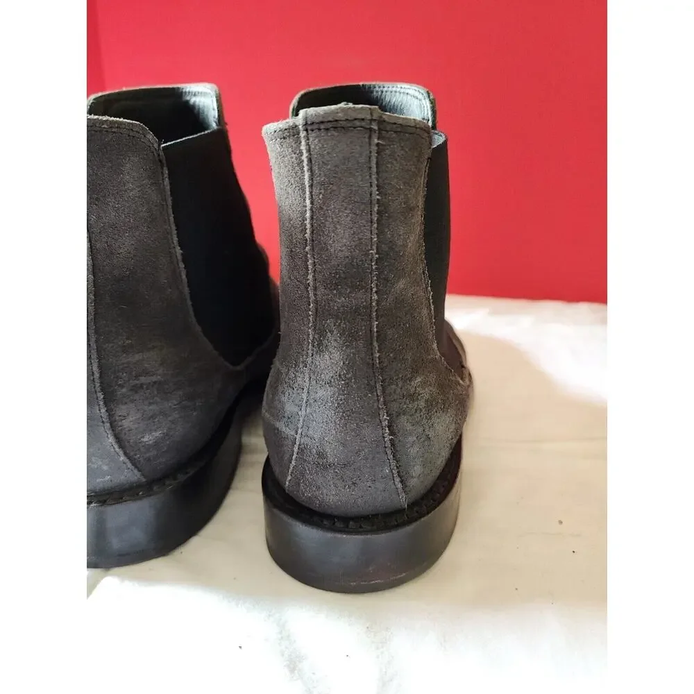 Thursday Boots dark gray Men’s Suede Chelsea Boots Size 9